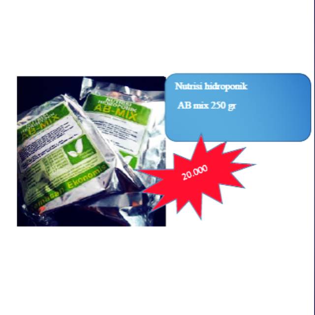 Nutrisi hidroponik
