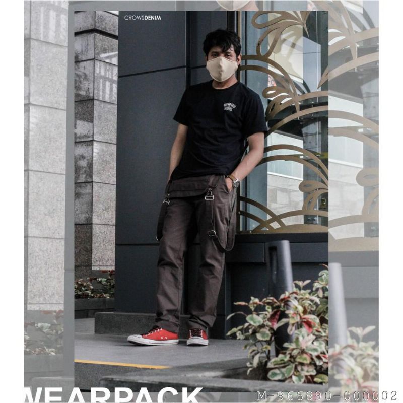 Celana panjang pria kodok chinos