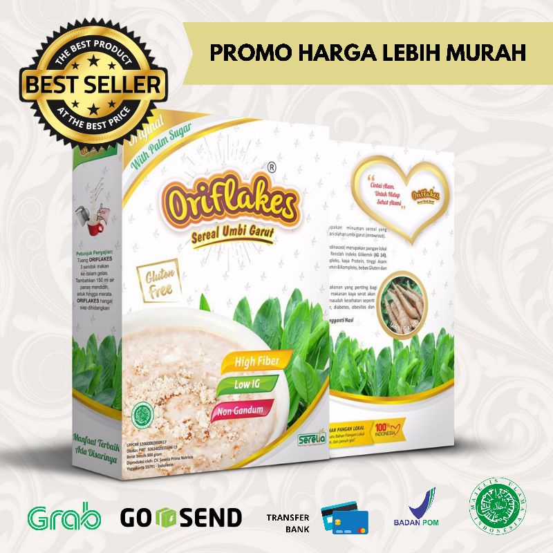 

ORIFLAKES 900GR SEREAL MAAG DAN ASAM LAMBUNG ORIGINAL