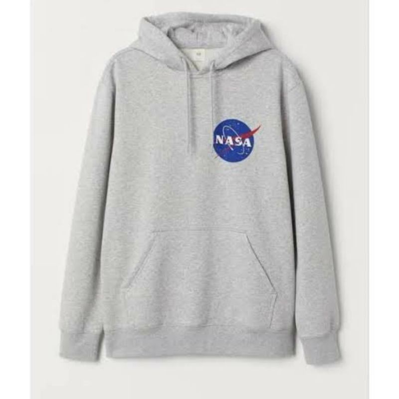 HOODIE NASA GREY ORIGINAL H&M 100%