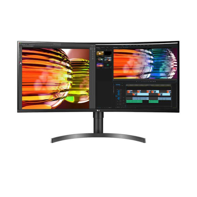 Monitor LG 35WN75c Ultrawide QHD Curved HDR usb c dp 100hz speaker | 35wn75 c