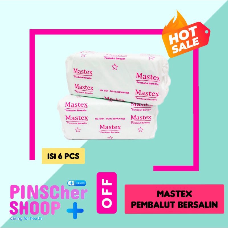 Pembalut Bersalin Mastex Maternity Ekonomis Isi 6 Per Pack
