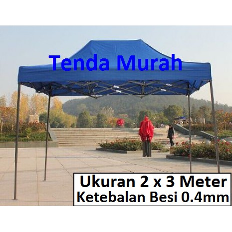 Tenda Lipat  Ukuran  2x3 meter Besi  0 4 mm Shopee Indonesia