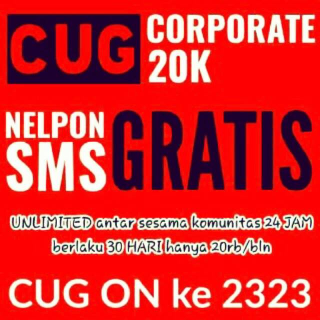 Paket Cug Corp Komunitas Telkomsel Shopee Indonesia