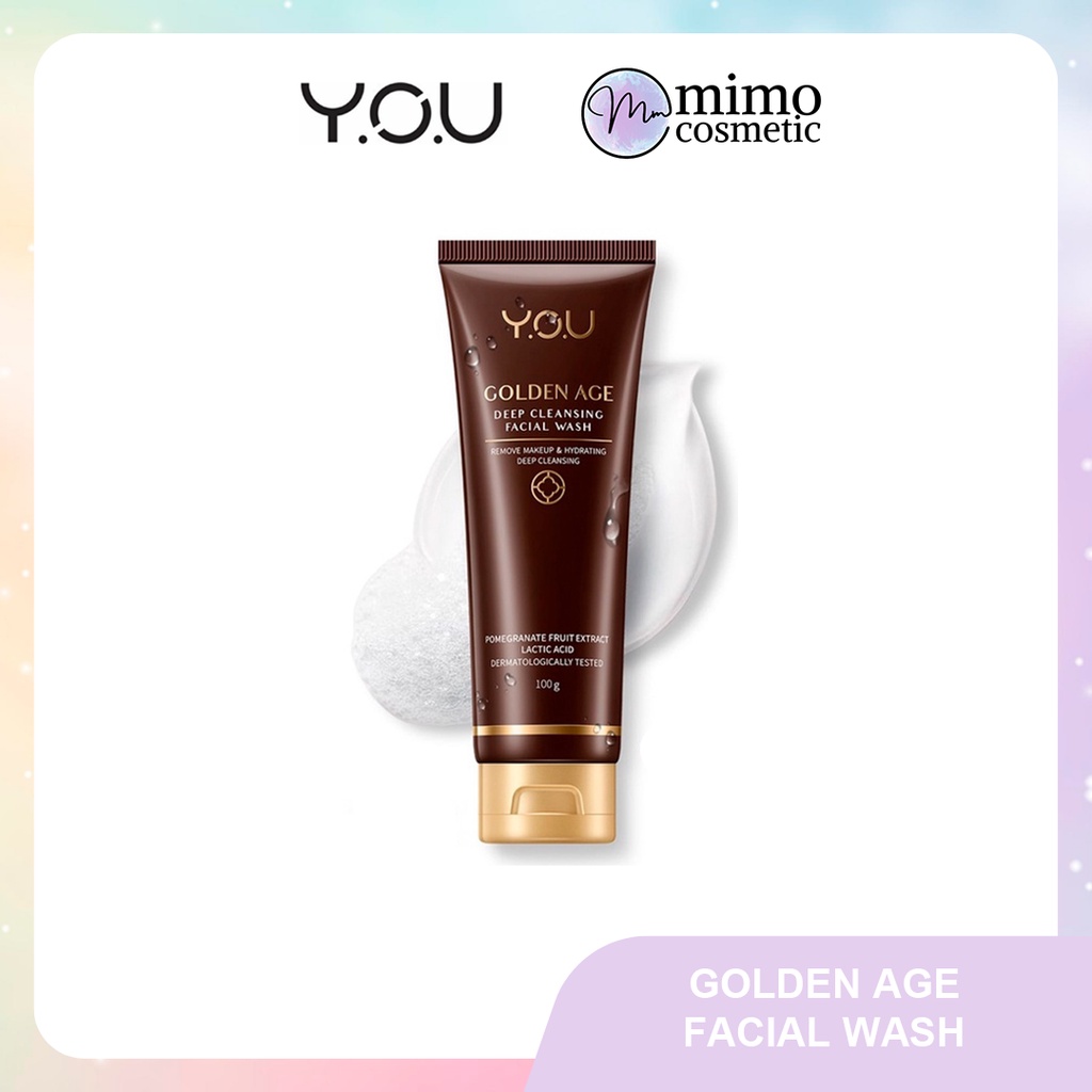 YOU Golden Age Deep Cleansing Facial Wash 100g