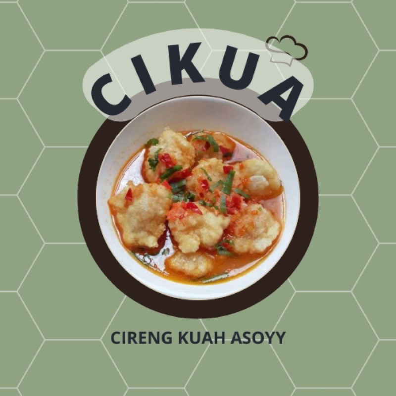 Cikua (Cireng kuah)