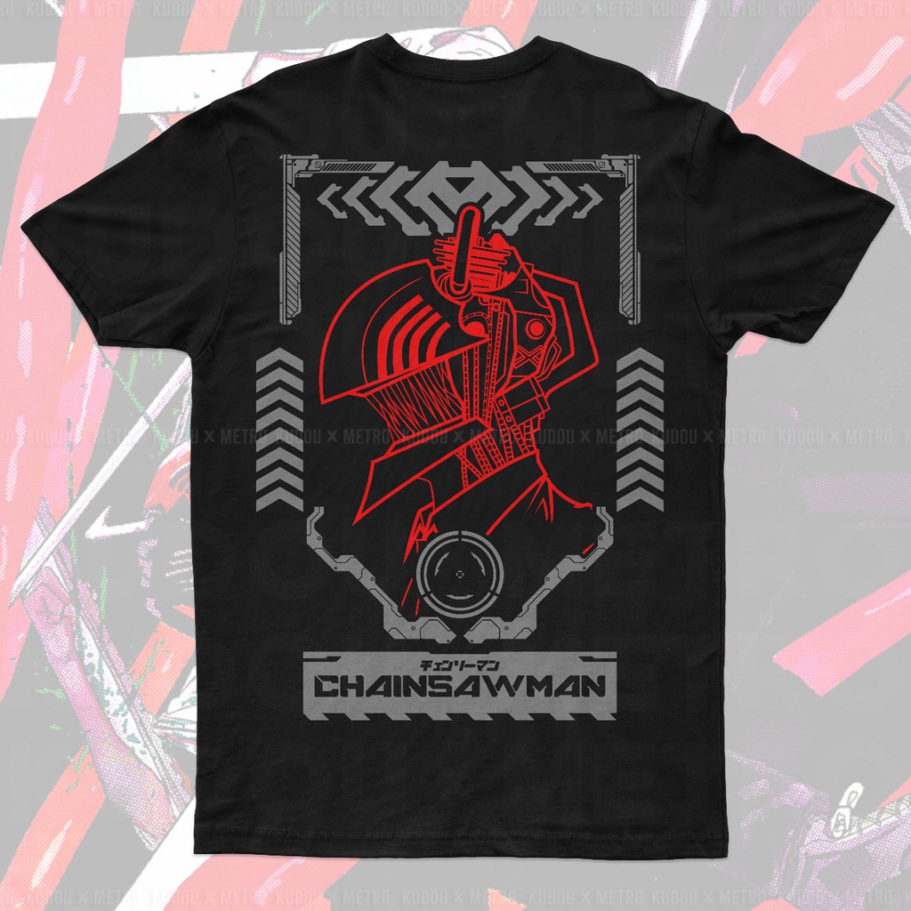 Tshirt Denji Devil Form Anime Manga Chainsaw Man Premium Unisex