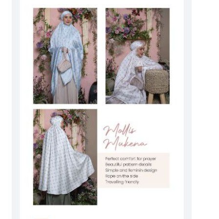 Mollis set mukena by zerina banu