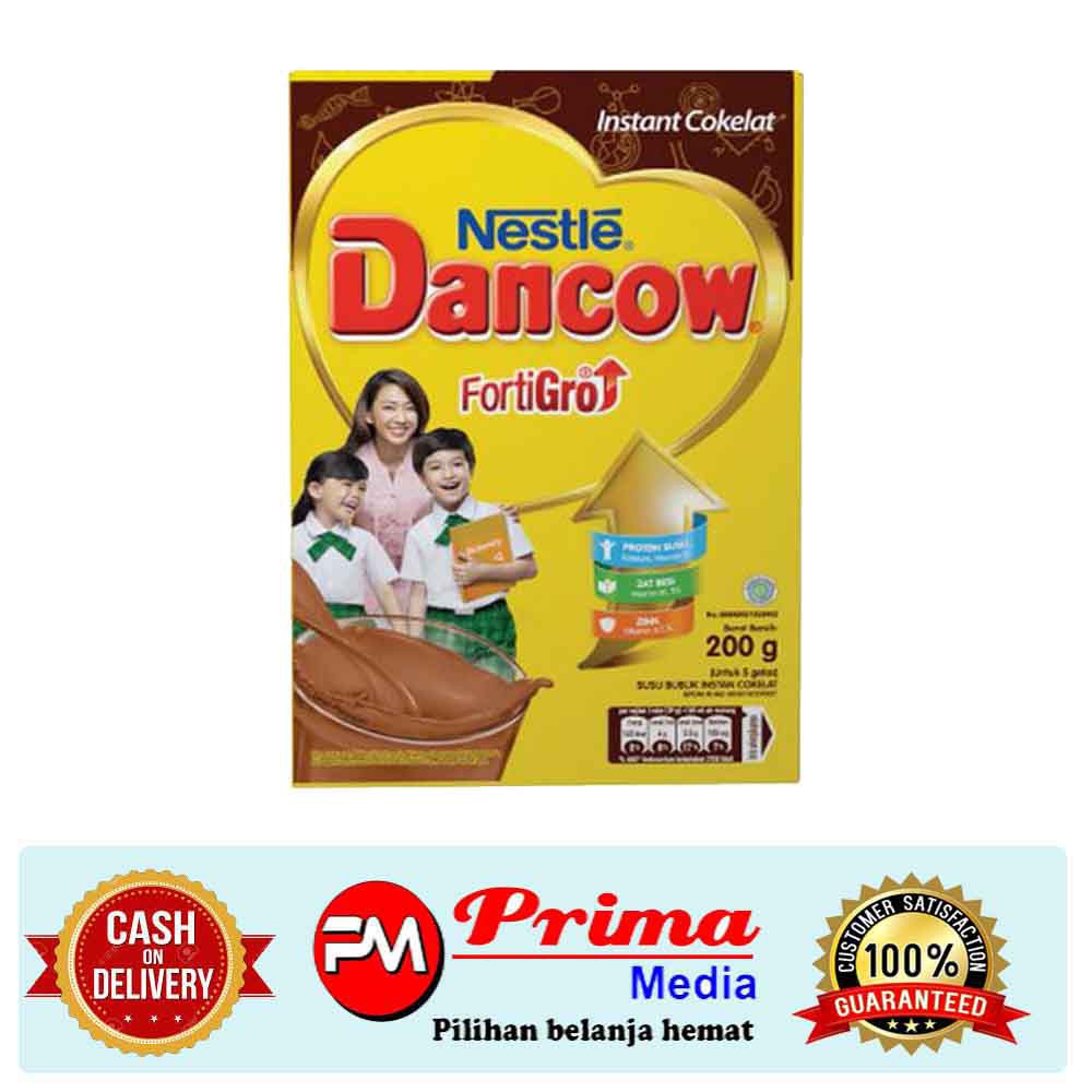 

Dancow Fortigo Instant Cokelat Box 200G