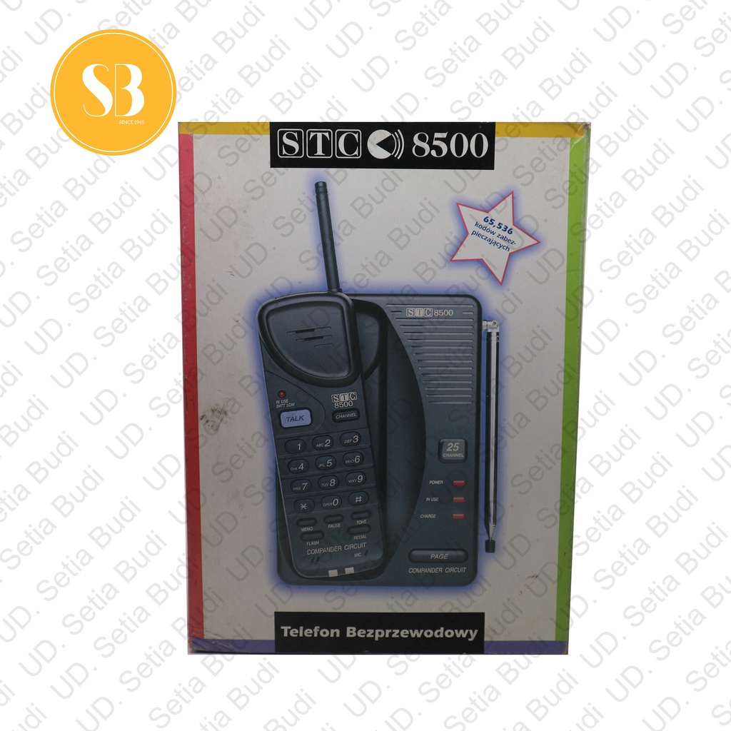 Telepon Wireless Cordless STC 8500 Baru dan Murah