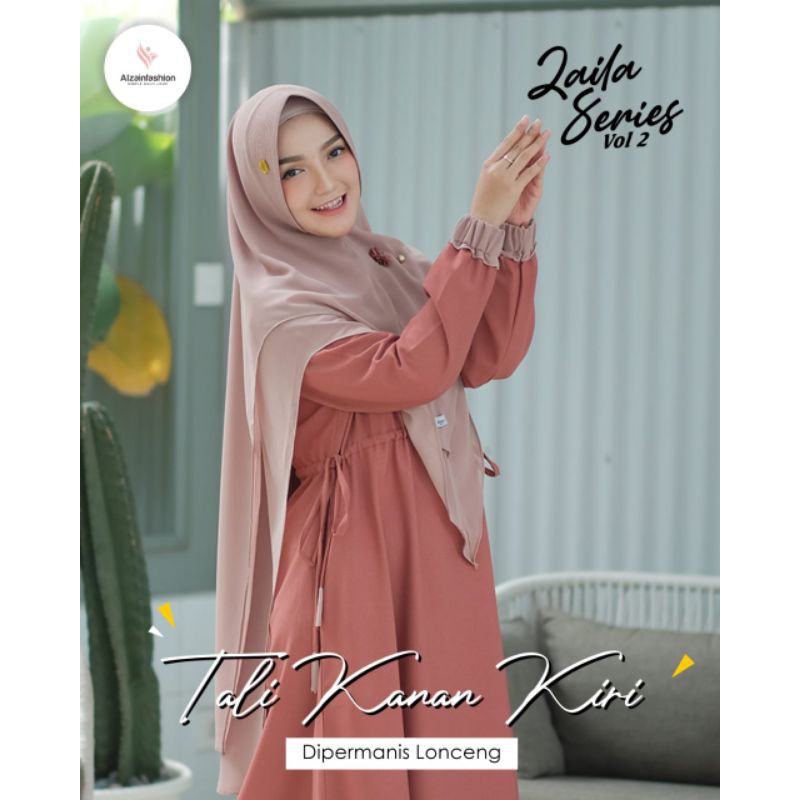 (PO) gamis zaila series vol. 2 by alzainfashion /distributor gamis premium