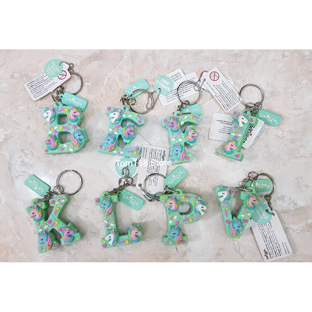 

SMIGGLE SCENTED ALPHABET KEYRING