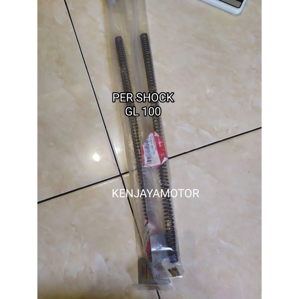 PER SHOCK SHOK SHOCK BREAKER DEPAN GL 100 GL100 ASLI HONDA