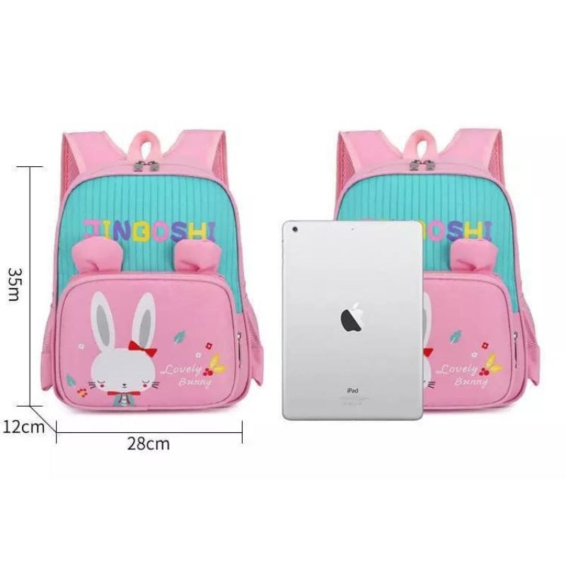 Tas Anak Sekolah Simple Siswa Paud Tk SD Ransel Backpack Laki Laki Perempuan Garsel FKT 5929-DNR003