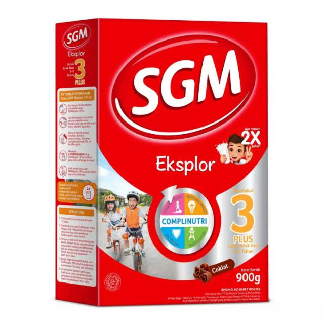 

SGM Eksplor 3+ Coklat 900g