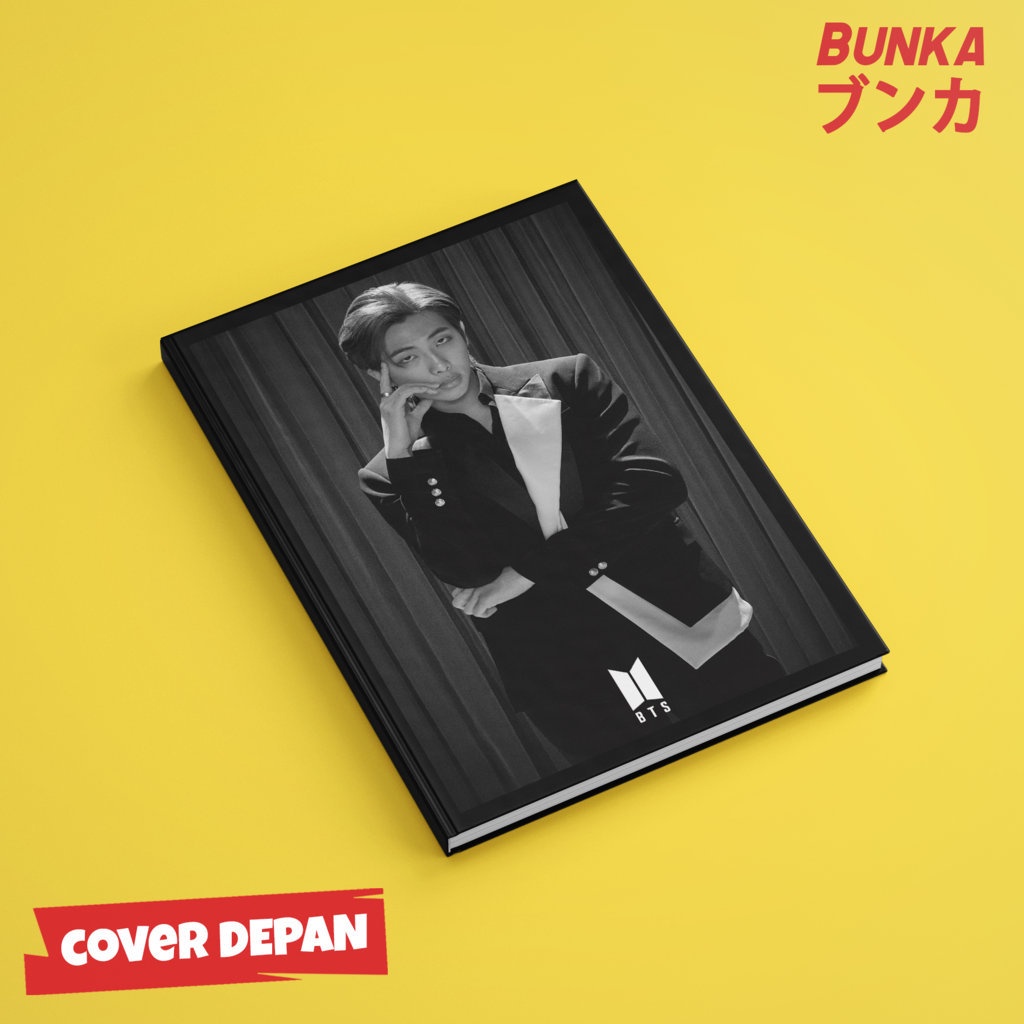 

Notebook KPOP BTS Black RM Hardcover A5 Buku Tulis Catatan Notes Agenda Planner Jurnal