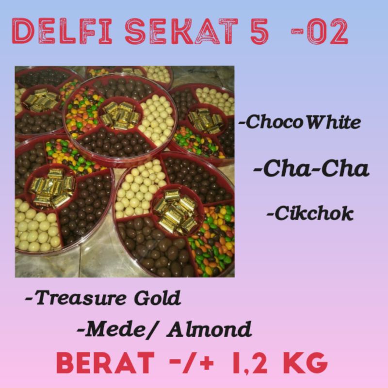 

Cokelat Delfi sekat 5