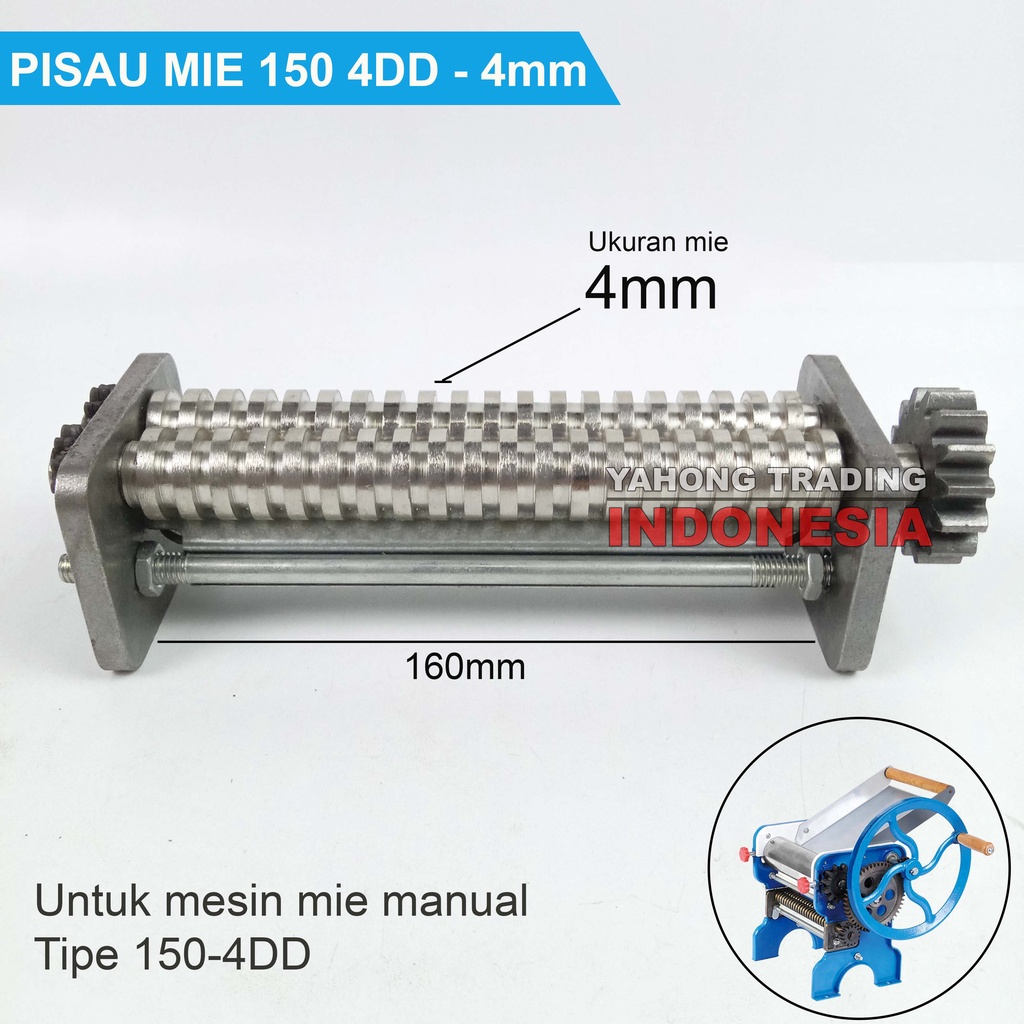 Pisau Cutter Mesin Cetak Gilingan Mie Noodle Maker 150-4DD 4mm