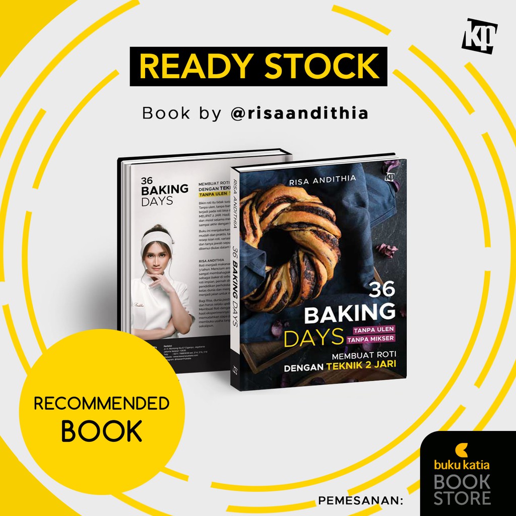 36 Baking Days Bikin Roti Tanpa Ulen Tanpa Mikser