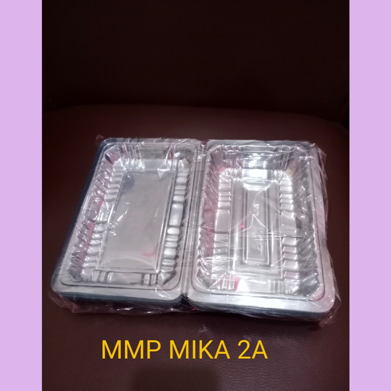 KOTAK MAKAN/MIKA KUE/NASI MMPG 2A 100PCS/PACK HARGA PABRIK GROSIR MURAH TEBAL