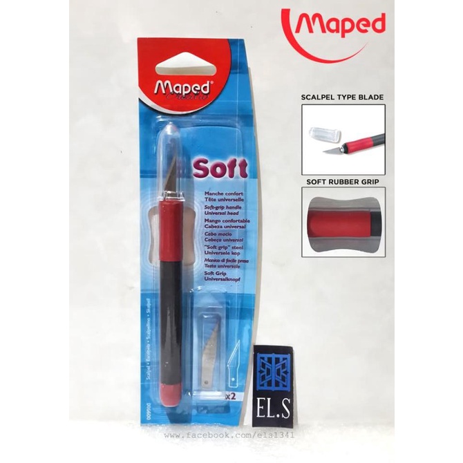 

Maped Scalpel Soft Pen Cutter ( Art Knife ) 009900