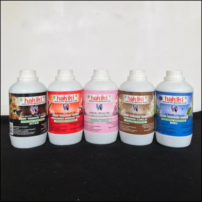 

HAKIKI PEWARNA MAKANAN 750 ML - HITAM