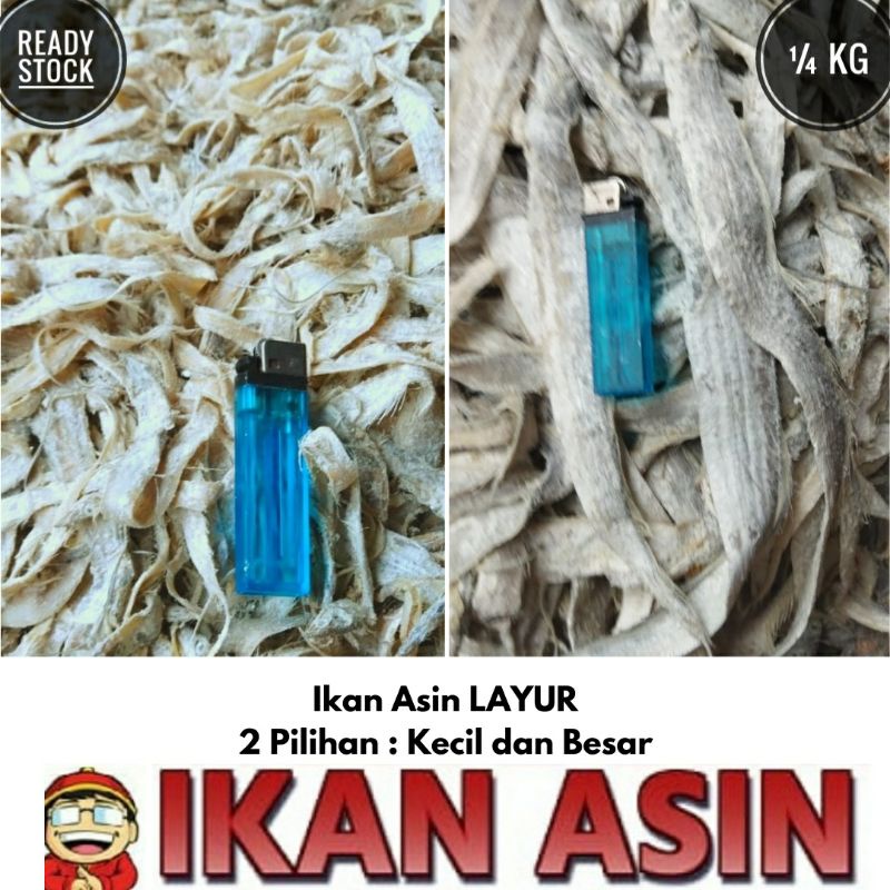 

Ikan Asin LAYUR 250 gr