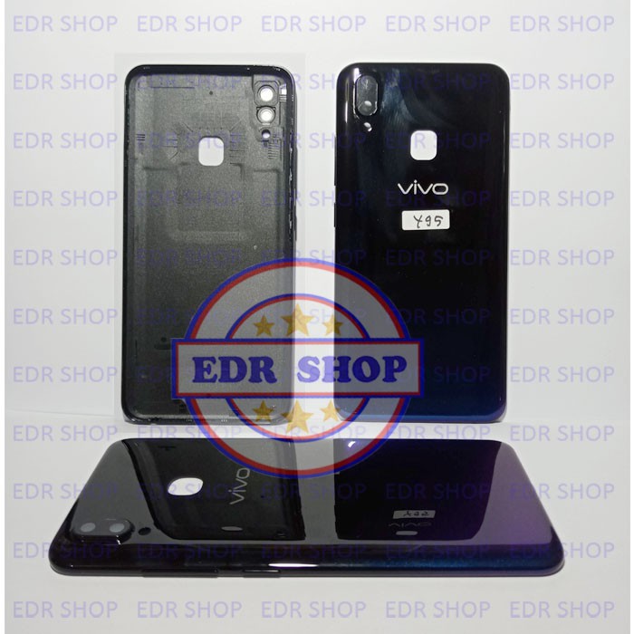 Kesing Vivo 1807 Y95 Y 95 Backdoor Housing Casing Cover Belakang Tutup Batre Original Starry Black