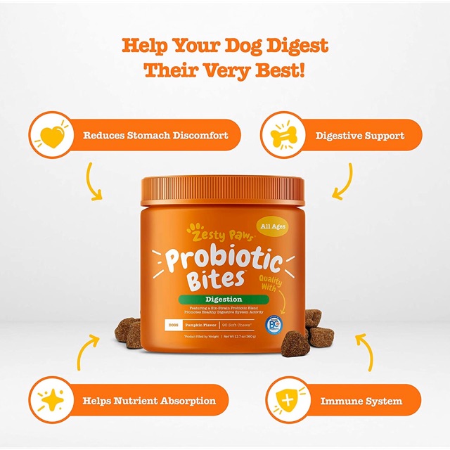 Zesty Paws Probiotic Bites