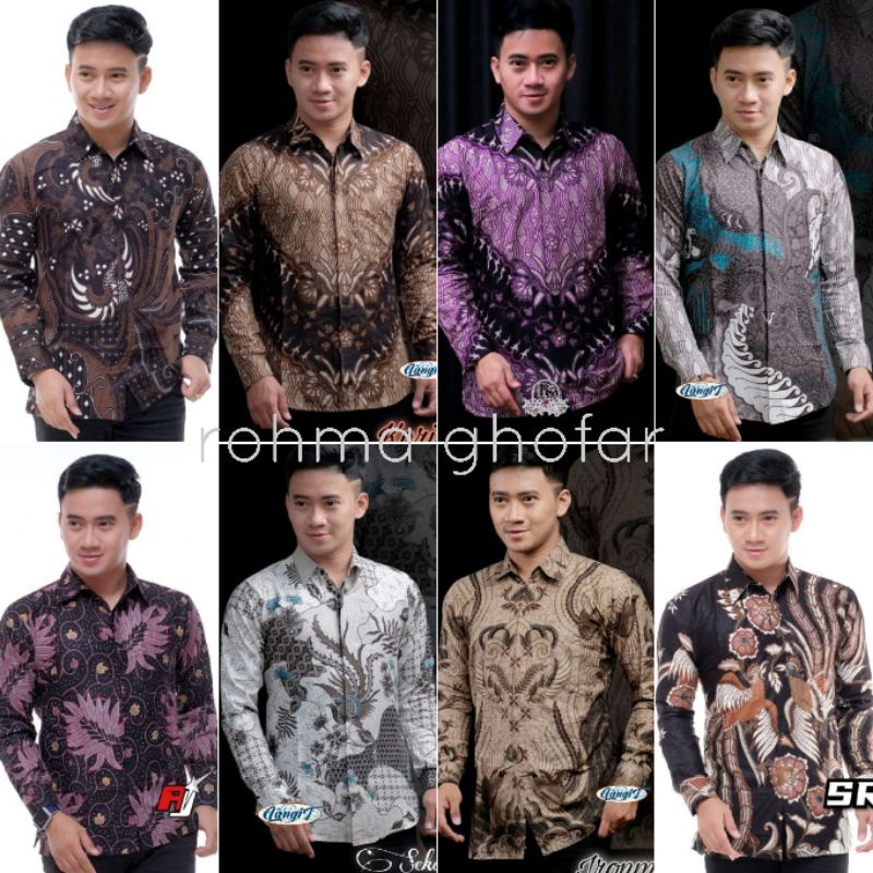 Nakula Keraton M L XL XXL Kemeja Batik Pria Lengan Panjang Exclusive Kemeja Batik Cowok Kerja