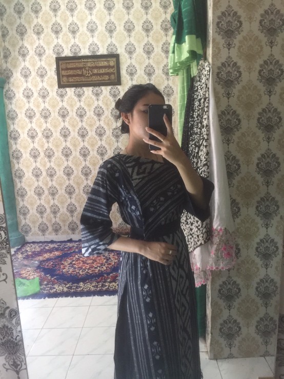 Set Couple Catalinatenun Dress Raisa X Kemeja Navy