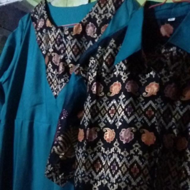 Sania Ruffle Batik Ori Gamis Balotelli Azzahra