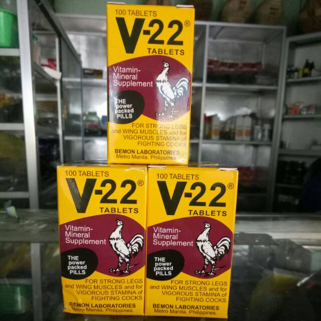 V22 / vitamin ayam / stamina ayam