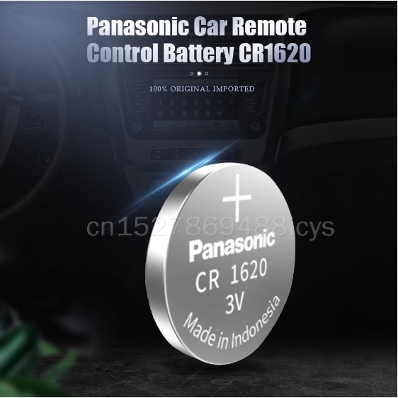 5 PCS 100% Asli PANASONIC CR1620 CR 1620 3 V Baterai Lithium Untuk Menonton Kalkulator Jam Remote