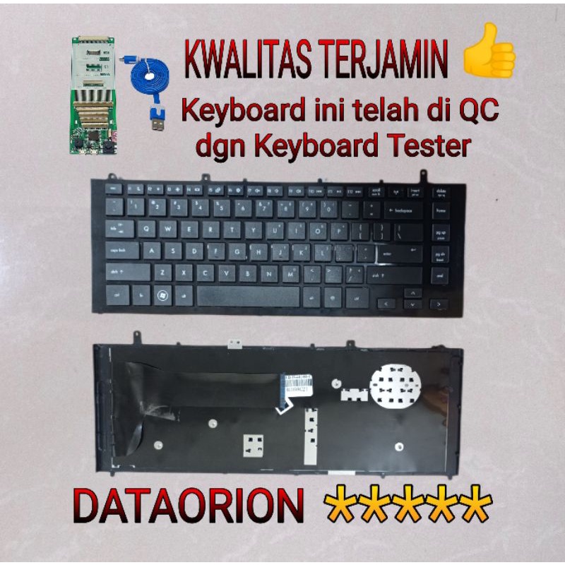 Keyboard laptop hp probook 4420s 4421s 4425s 4426s series hitam