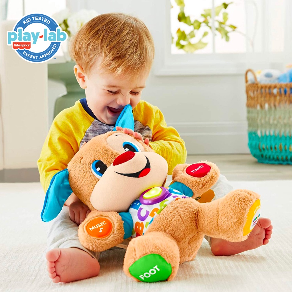 Fisher-Price Laugh &amp; Learn Smart Stages Puppy - Mainan Edukasi Bayi