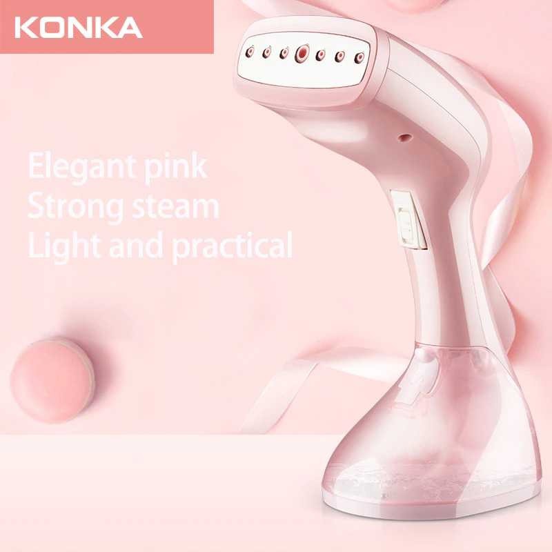 Setrika Uap 1500W 250ml Steam Ironer - KONKA