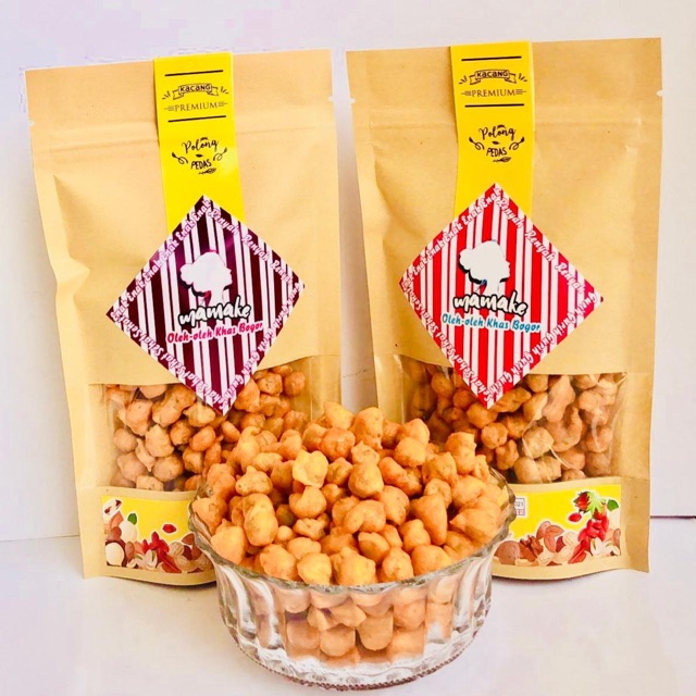 

Kacang polong rasa pedas snack makanan ringan enak