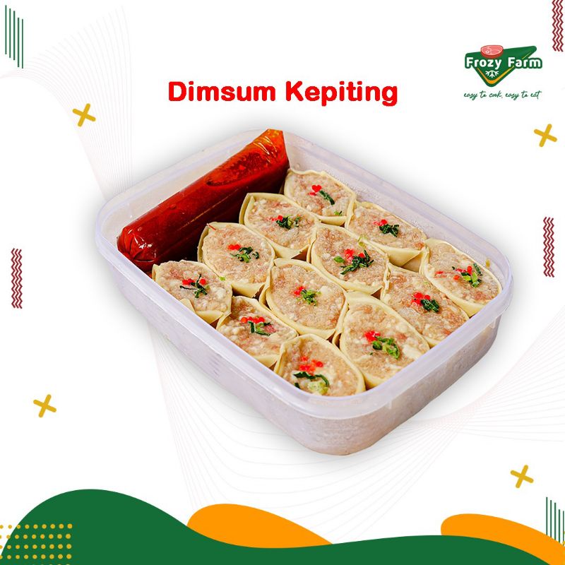 

DIMSUM FROZEN KEPITING (PREMIUM) ISI 12 /BOX - DIMSUM MEDAN HALAL - DISTRIBUTOR DIMSUM MEDAN