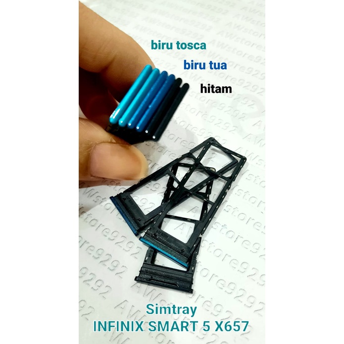 Slot Tempat Dudukan Kartu Simcard Sim card Lock Simtray Sim Tray INFINIX SMART 5 X657