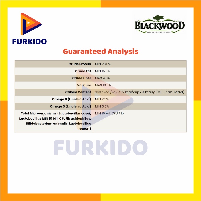 Blackwood Dog Food Grain Free Buffalo 6,8 KG