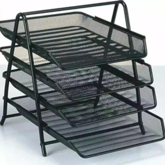

Letter /Paper Tray 4 Susun Besi Rak Susun Vtec Terlaris