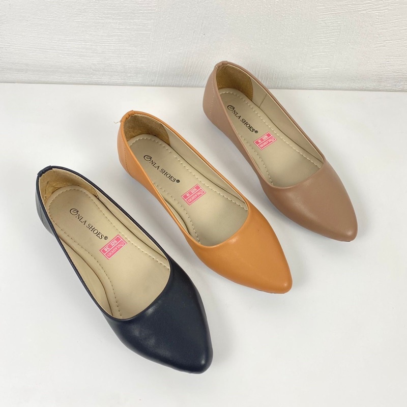 Onlashoes - Flat Shoes Terlaris CT06 Sepatu Flat Wanita