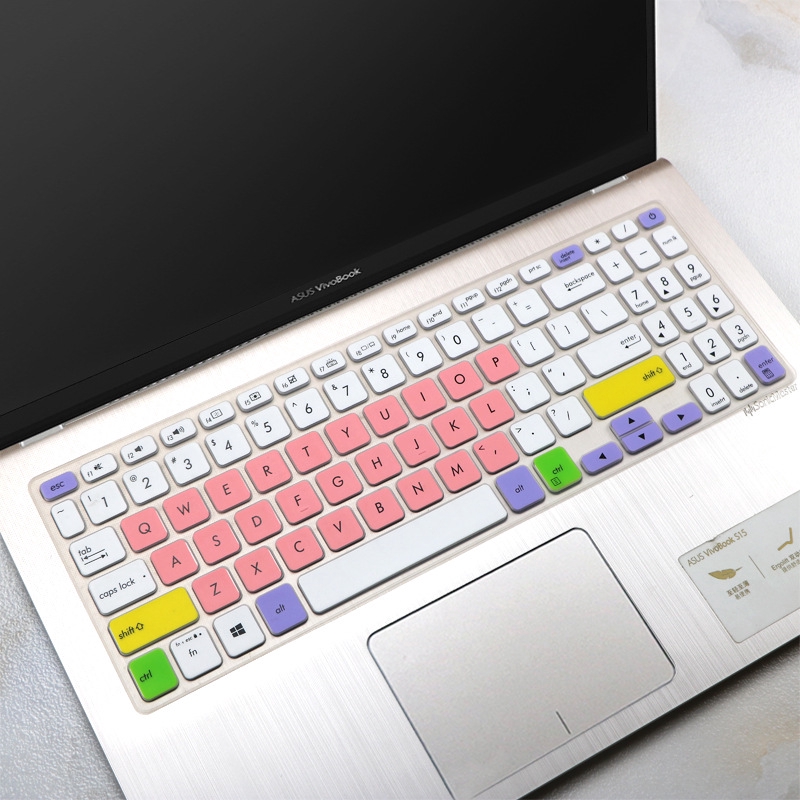 Cover Pelindung Keyboard Laptop Bahan Silikon Lembut Ultra Tipis Untuk Asus Y5200 I5 15.6 Inch