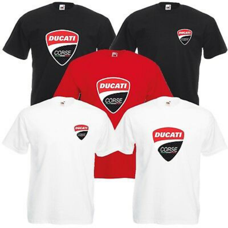 ⭐️⭐️⭐️⭐️⭐️BAJU KAOS DUCATI-MEN'S-T-SHIRT-ORIGINAL-MICROFIBER-PURE-100%HIGHT-QUALITY-GSM170- KATUN CO