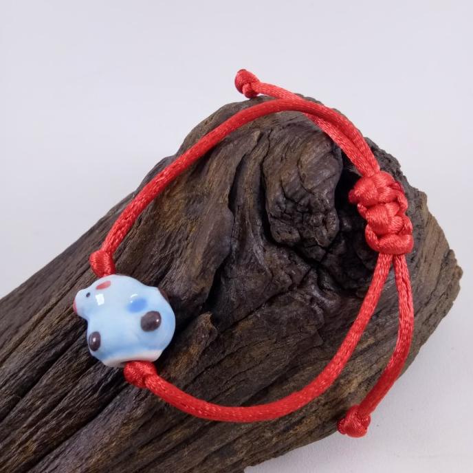 "'''] GELANG SHIO NAGA TALI MERAH