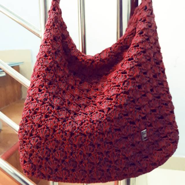 " PReLoved " Tas Rajut original DOWA