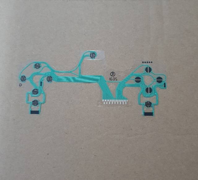 PCB Flexible Stik PS4  Pro hijau 1 Lubang