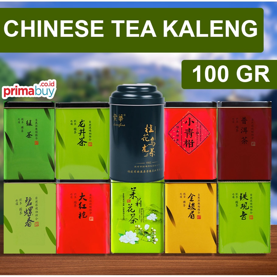 

Teh Cina Chinese Tea Premium Kemasan Kaleng 100 gram Tie guan yin da hong pao bi luo chun jasmine teh hijau premium teh oolong teh jinjunmei teh pu erh cha long jing tie guan yin