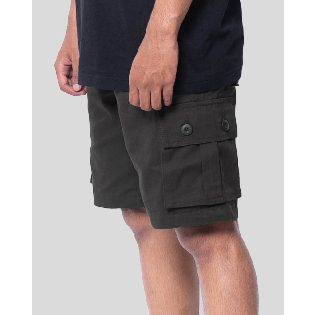 Relax Short Cargo Pants - Dark Grey